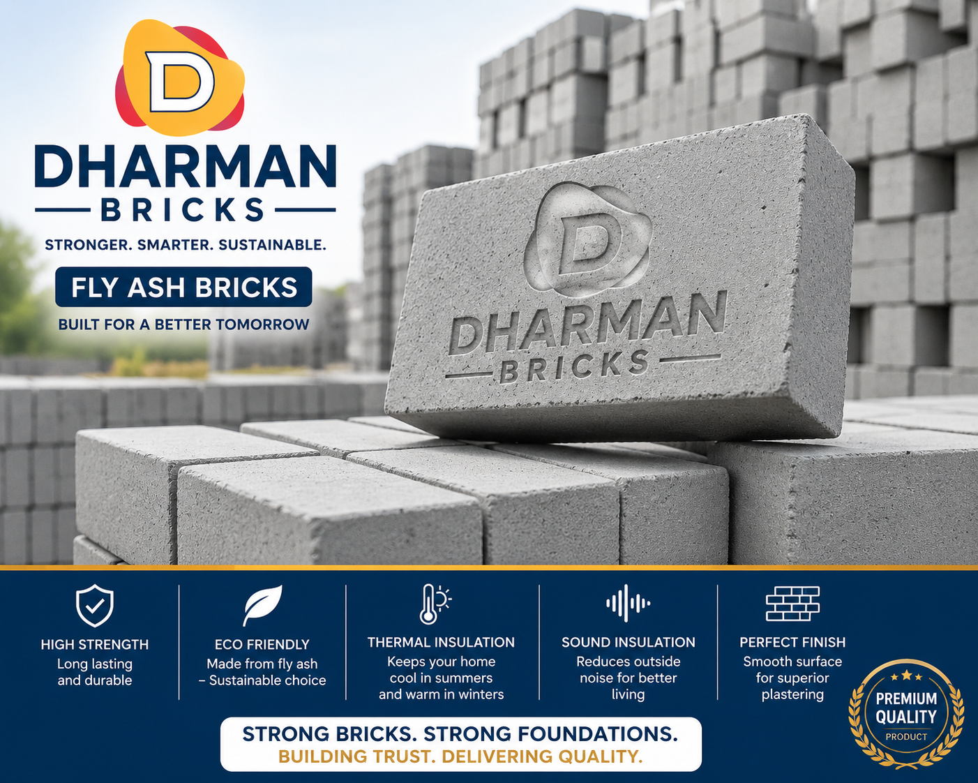 Dharman Bricks fly ash bricks
